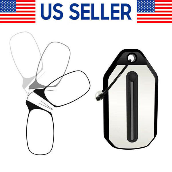 Ultra Thin Reading Glasses Nose Clip Optics Presbyopic +1.0 +1.5 +2.0 +2.5 +3.0
