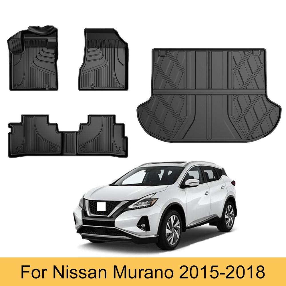 2015-2018 Nissan Murano All-Weather Floor Mats & Cargo Liner Set