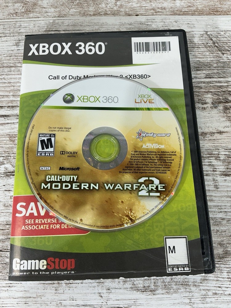Call of Duty: Modern Warfare 2 (Microsoft Xbox 360, 2009) DISC ONLY
