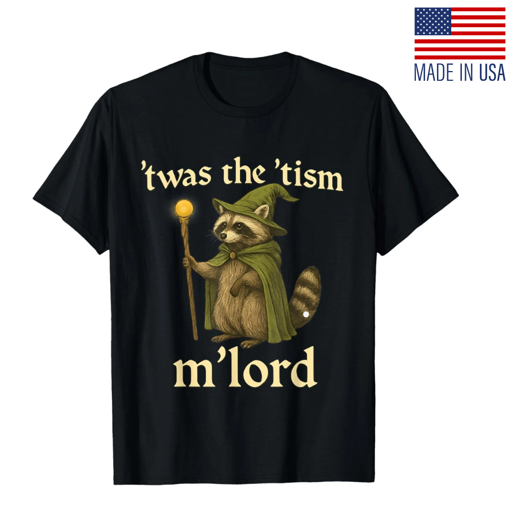 Twas the Tism Mlord Funny Autism Gen Z Meme Shirt Unisex T-Shirt