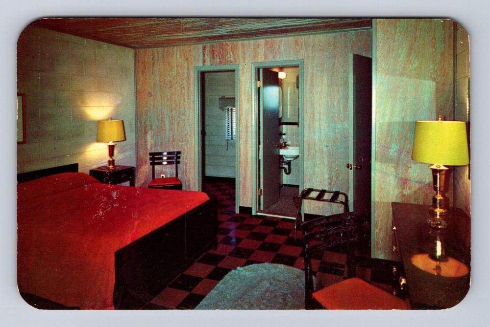 Wayne MI-Michigan, Willo-Acres Motel, Hotel Accommodation, Vintage Postcard-image