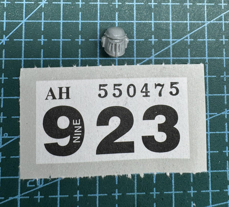 Forgeworld Space Marine Mark 2 Head Helmet Mk ii Iron Armour Resin 40k Heresy