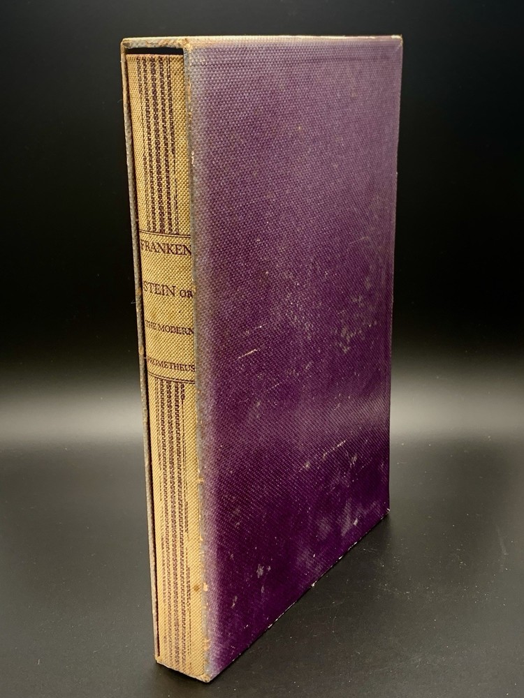 Frankenstein Mary Shelley 1934 Heritage Press Everett Henry Illus Slipcase FINE