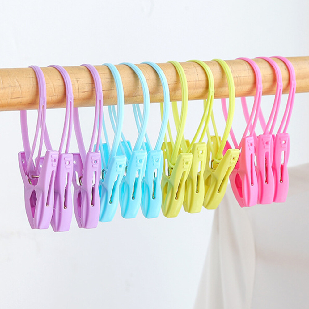 24 PCS Clothing Hangers Clothes Clips Clothes Hangers Wooden Clothespins