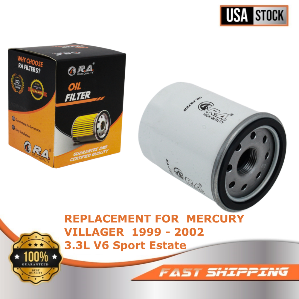 7317 Engine Oil Filter for MERCURY VILLAGER 1999 2000 2001 02 3.3L Sport Estate