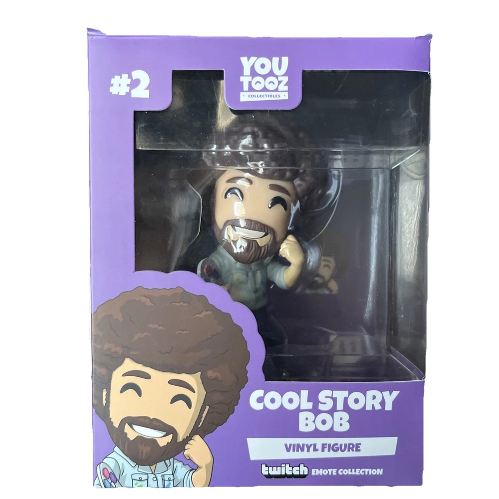 Cool Story Bob Ross Vinyl Figure Youtooz! #2 Twitch Emote Collection
