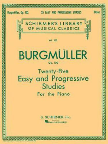 Twenty-Five Easy and Progressive Studies for the Piano, Op. 100 : Complete, P...