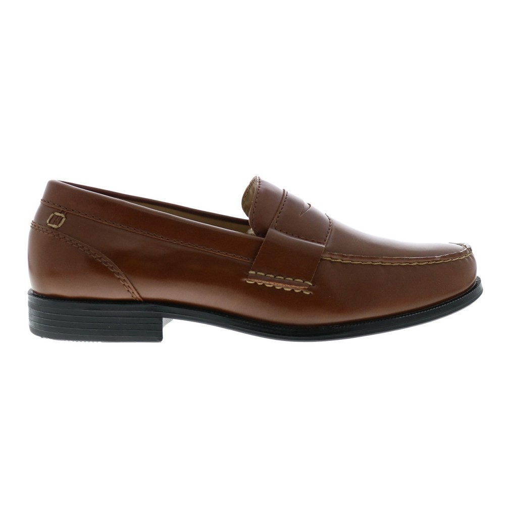 Dockers Colleague Mens Brown Penny Loafers Slip Ons Size 9