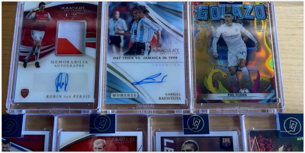 Soccer PREMIUM 10 Card Mystery Pack -  1 GUARANTEED AUTO, PATCH or #'d TOP Card