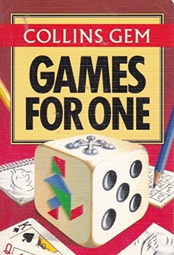Collins Gem Games for One (Collins Gems) Paperback Book The Fast Free Shipping