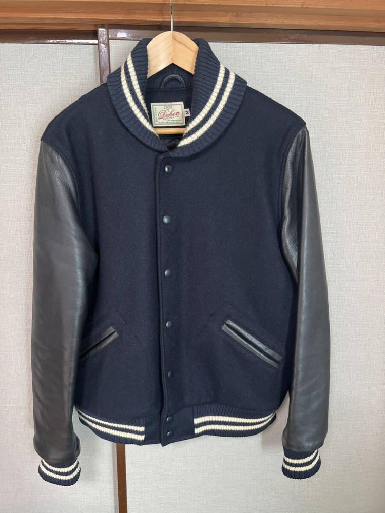 Dehen Varsity Jacket Color Navy