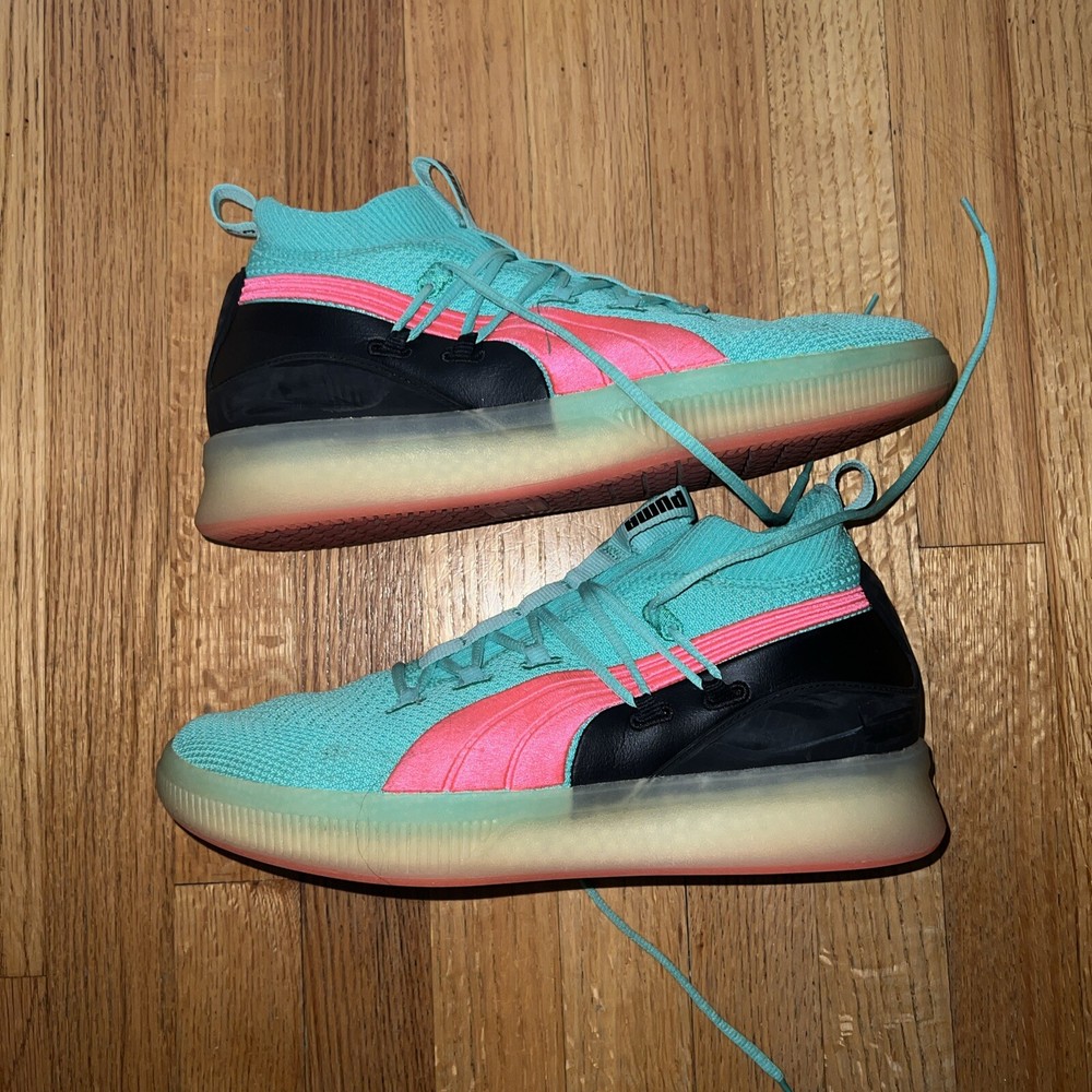 PUMA Clyde Court Ocean Drive Men's Basketball Shoes Size 11.5