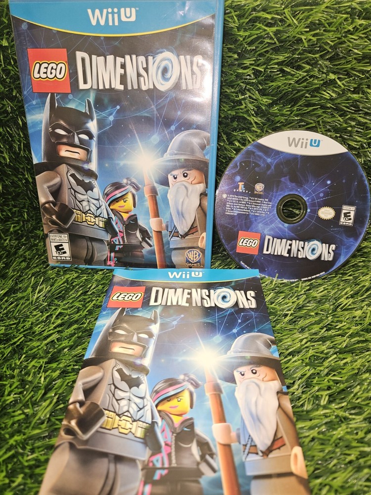 Lego Dimensions Nintendo Wii U Video Game Complete w/ Manual Tested