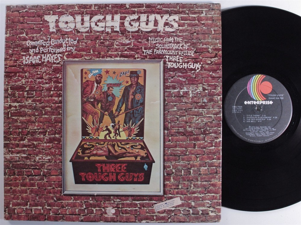 TOUGH GUYS OST Isaac Hayes ENTERPRISE LP gatefold c