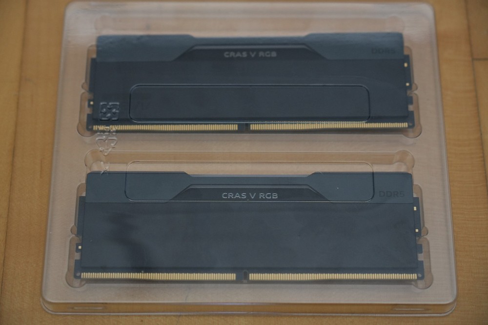 Klevv Cras V RGB 48GB (2X24GB) 8200 cl38 DDR5 ram kit KD5KGUD80-82D380G