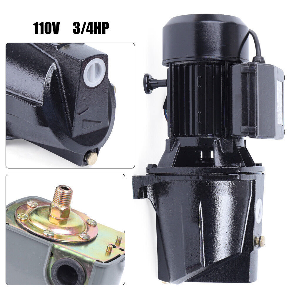 550W Deep Well Jet Pump w/ Pressure Switch Irrigate Pump 3420 RPM 110V