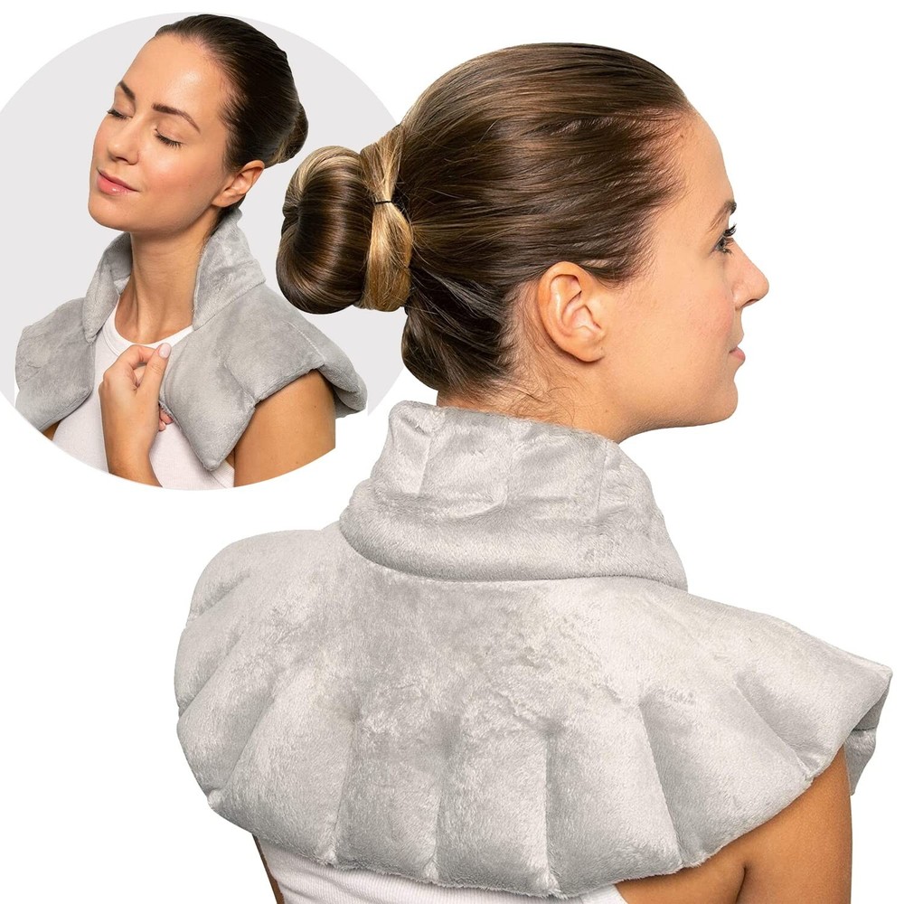 Bed Buddy Lavender Microwave Heading Pad for Back /Shoulder/ Neck Pain Relief...