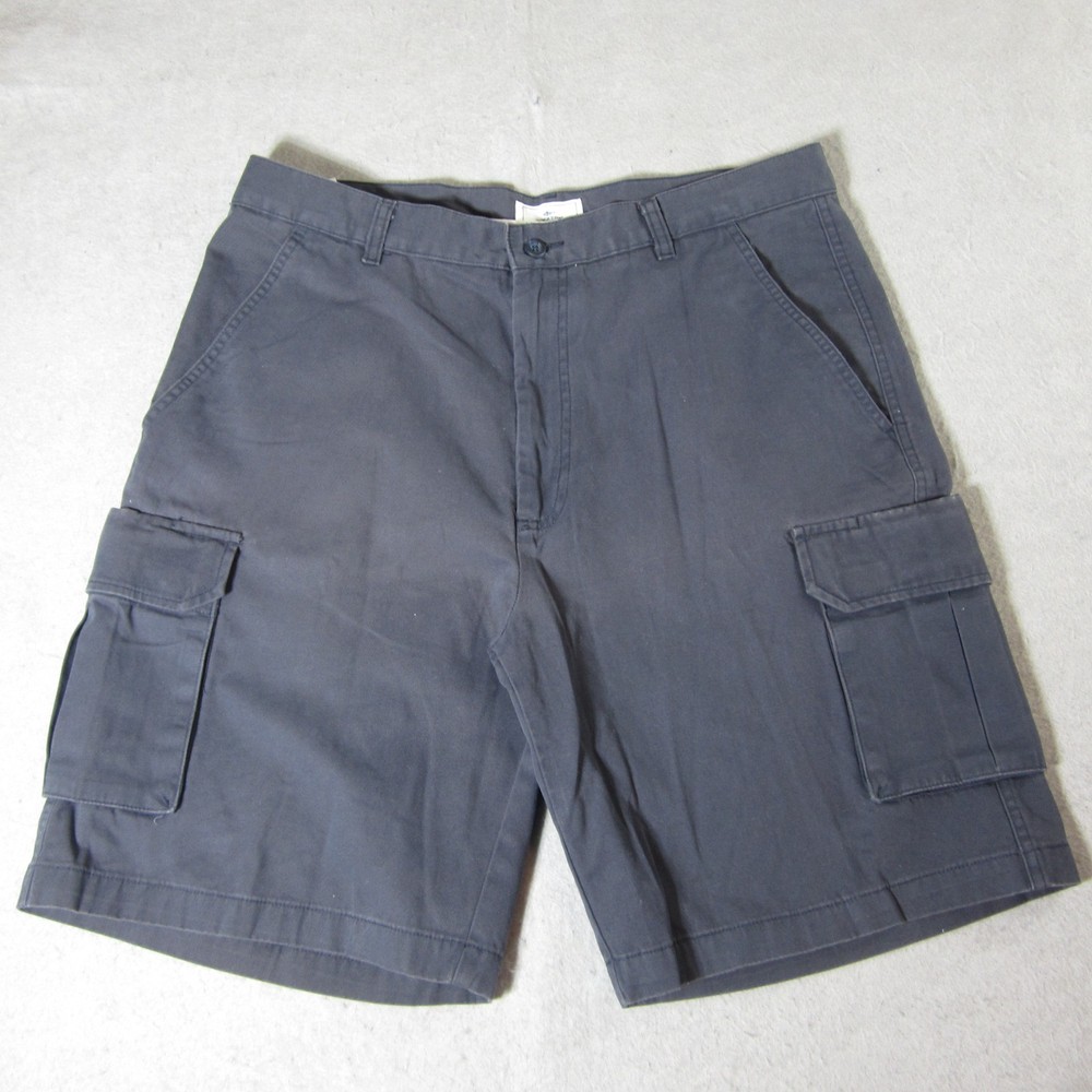 Docker's Cargo Flat Front Relaxed Fit Shorts Men's Sz 34 Blue 10
