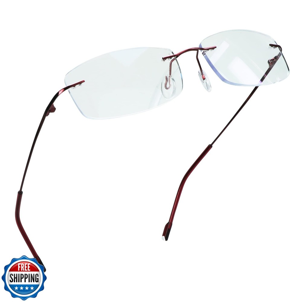 LifeArt Blue Light Blocking Computer Reading Glasses, Men’s and Women’s Rimle
