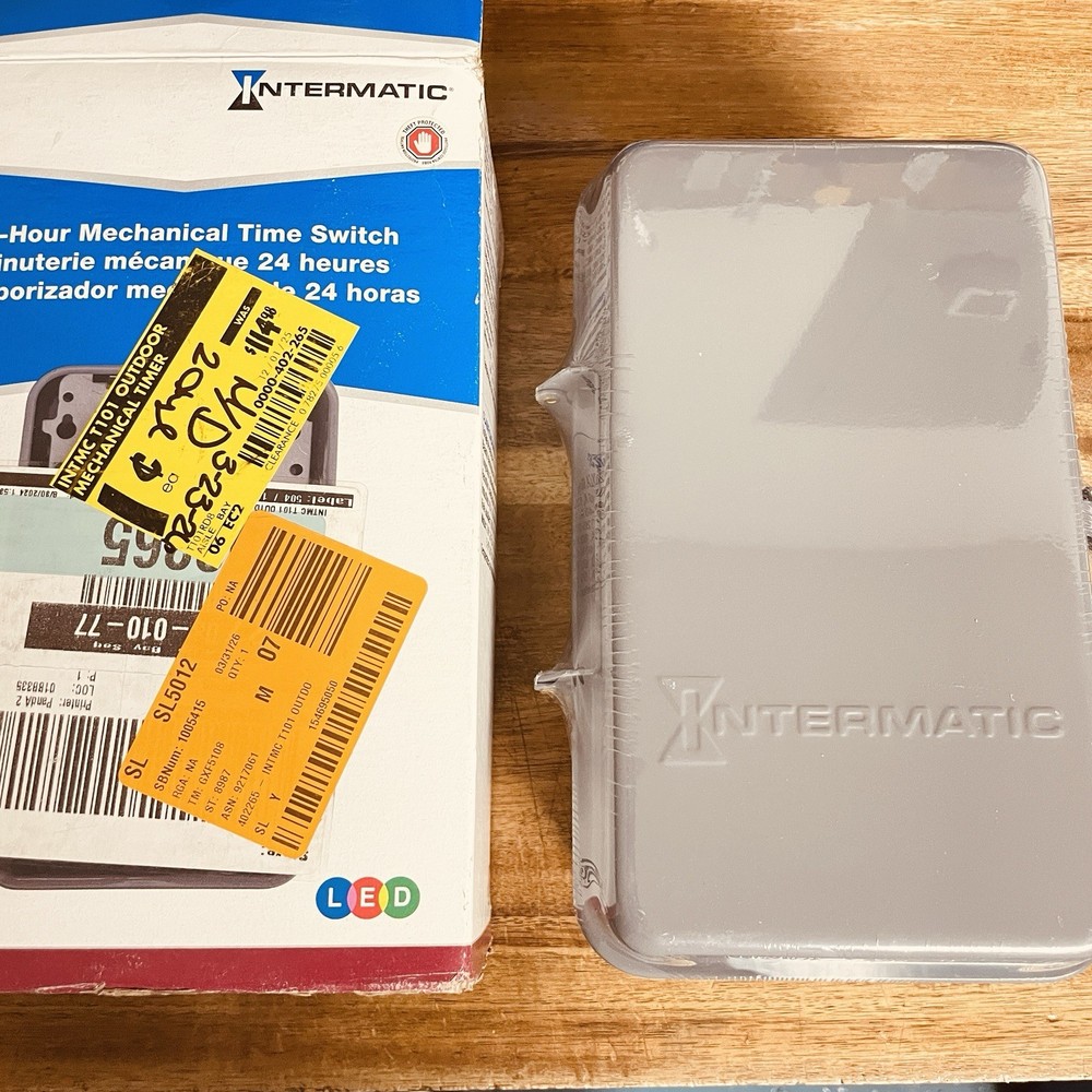 NEW Intermatic T101R Series 40 Amp 120 Volt 24hr  Mechanical Time Switch
