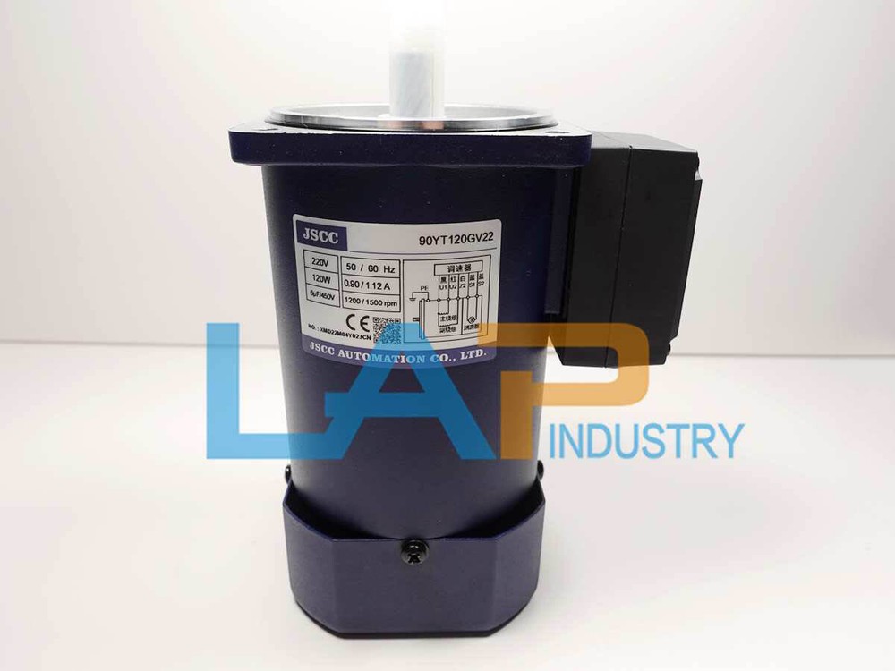 1PCS New For JSCC speed control motor 90YT120GV22 single phase 220V small motor