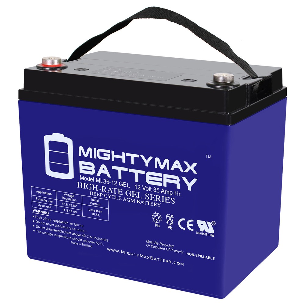 Mighty Max 12V 35AH GEL Battery U1
