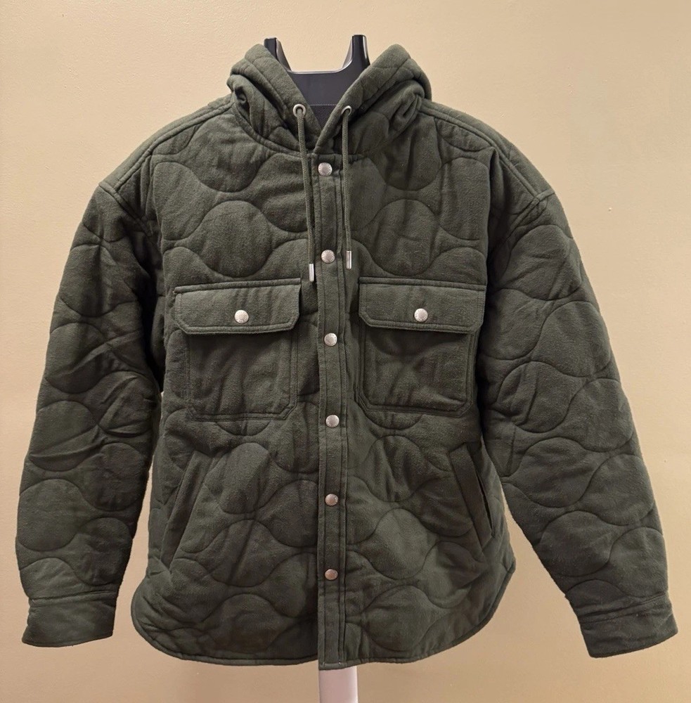 Bdg  Urban Outfitters Jacket For Men, Green Color, Size Small, Relaxed