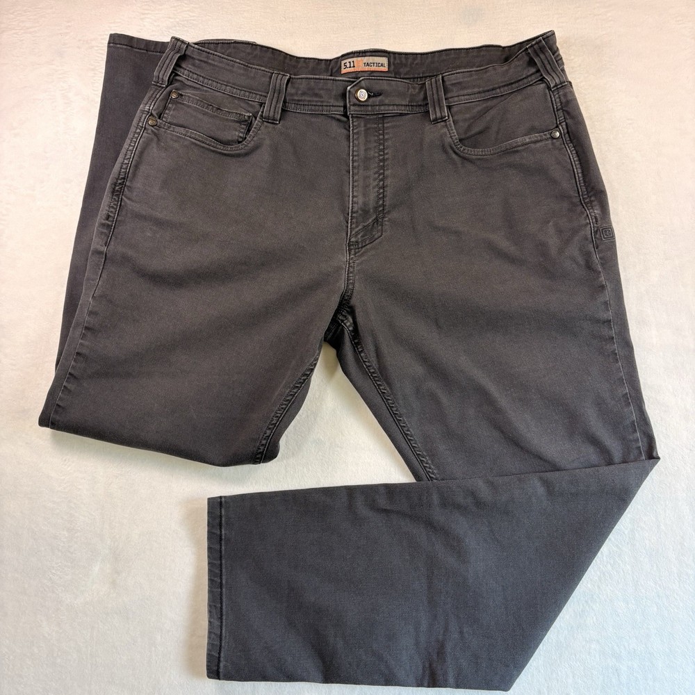 5.11 Tactical Defender Flex Pants Mens 40x32 Dark Gray Stretch Utility Workwear
