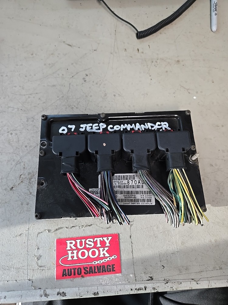 2007 Jeep Grand Cherokee  Commander Engine Computer ECU PCM OEM 05094870ac