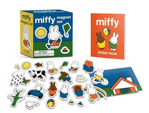 Miffy Magnet Set by Running Press – Paperback