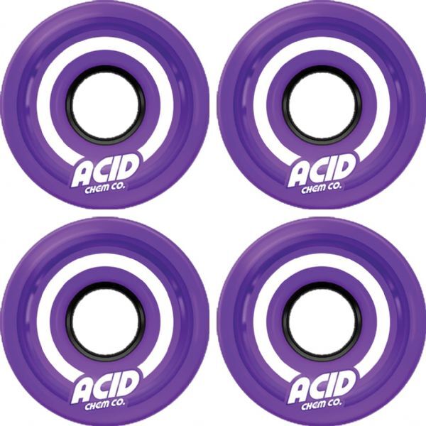 Acid Chemical Wheels Pods Conical Skateboard Wheels - 53mm 86a (Set of 4)-image