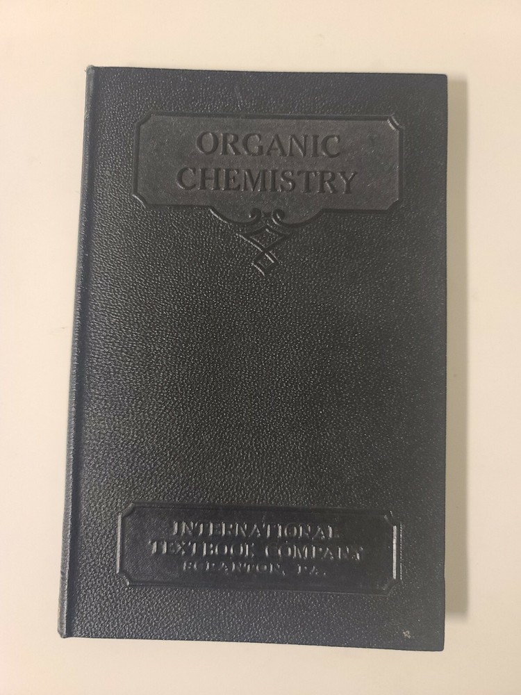 Oraganic Chemistry Book II Parts 4-5 By Herbert Winkel 1925