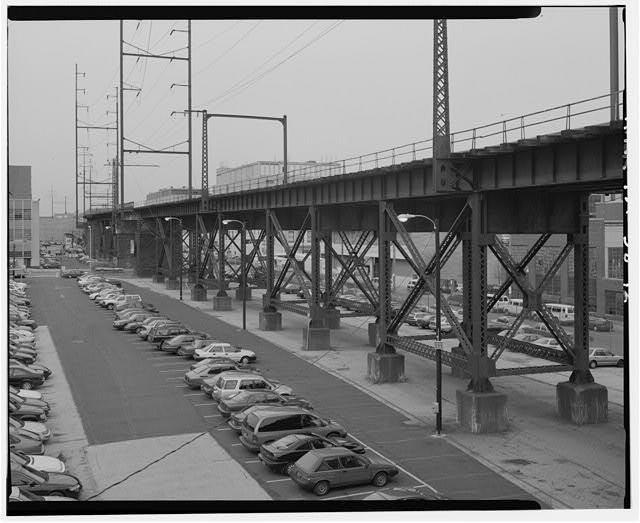 Photo:12. FROM WALNUT STREET, LOOKING NORTH. - Pennsylvania Railroad, West