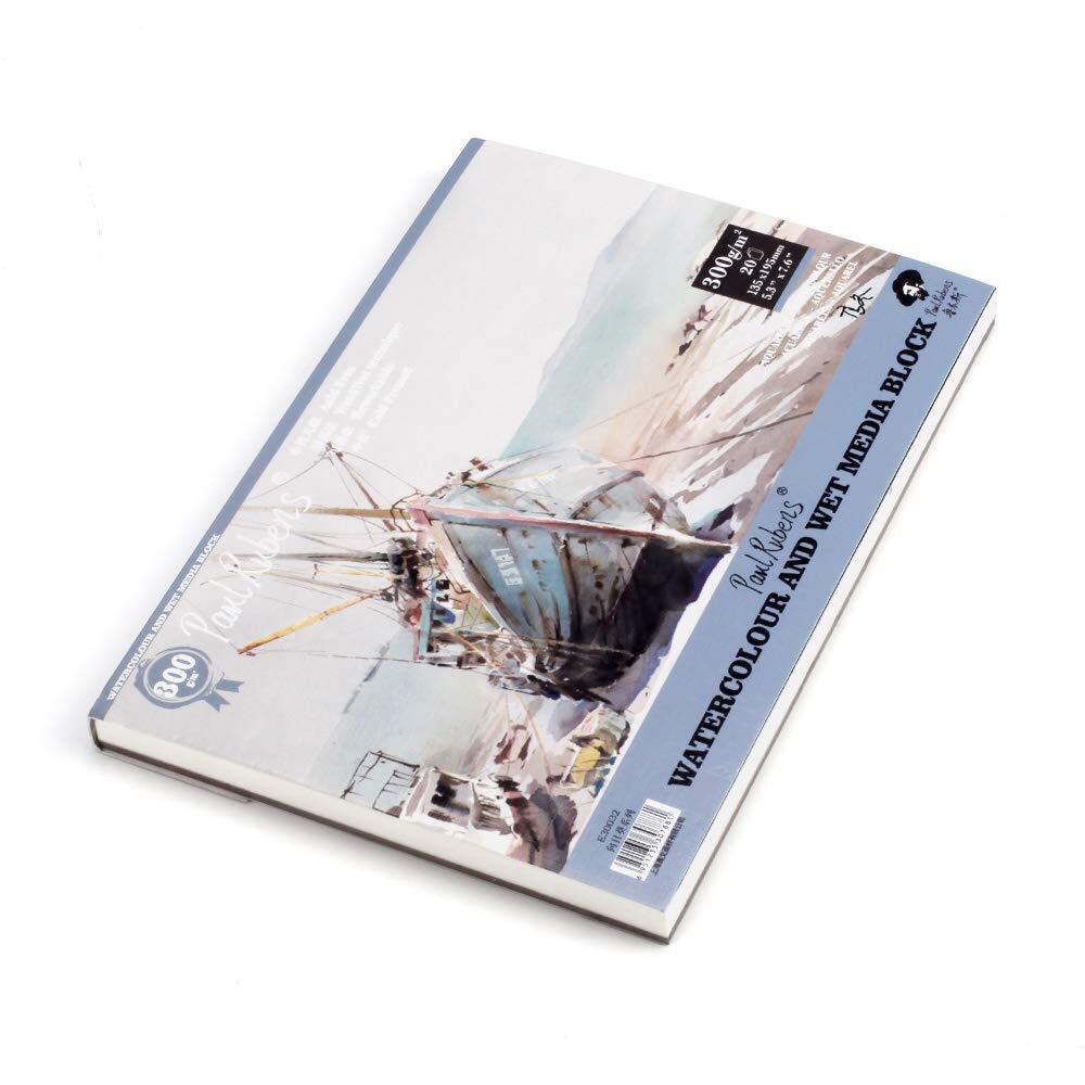 Watercolor Block, 140-lb Artist Quality Watercolor Paper Pad Acid-Free Cold P...