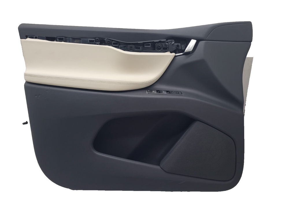 ⭕16-20 Tesla Model X Front Driver Side Door Panel Trim Card Left LH 1035778-00-A