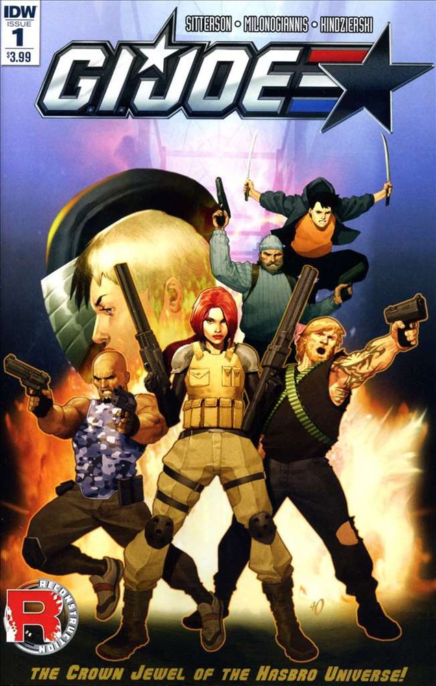 G.I. Joe (IDW, Vol. 5) #1 VF; IDW | Ariel Olivetti Reconstruction - we combine s