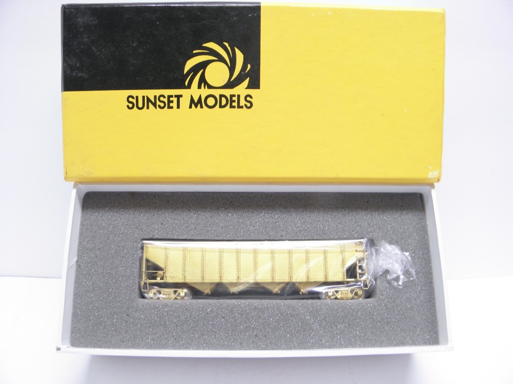 Sunset Models Prr H-25 Brass Hopper -Undecorated- Ho Scale Lot A