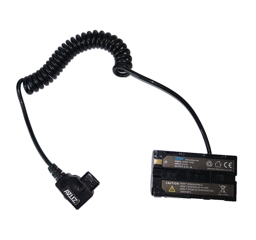 Zitay Dtap Ptap to NP-F550 Dummy Battery