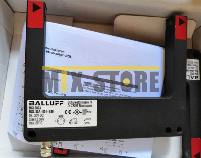 1PC New BALLUFF Photoelectric Sensor BGL0023 BGL80A-001-S49 BGL 80A-001-S49