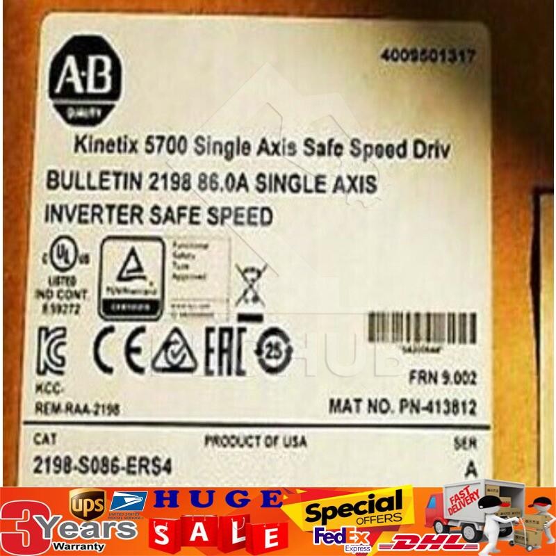 Allen-Bradley 2198-S086-ERS4 Module AB 2198S086ERS4 Factory Sealed