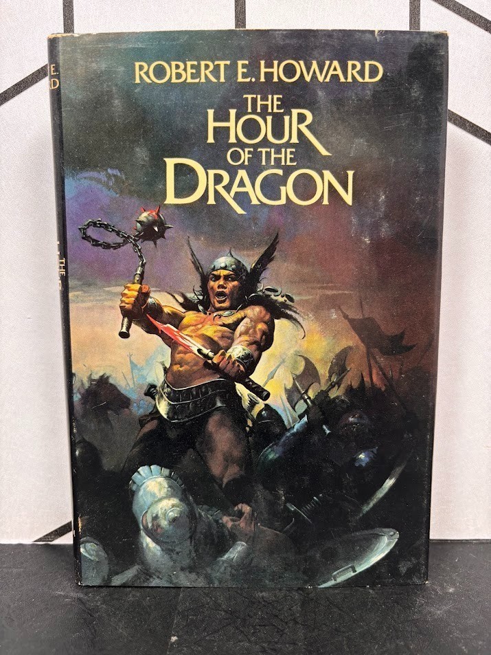 Hour of the Dragon Robert E Howard Conan the Barbarian Hyborian 1977 HC DJ VG