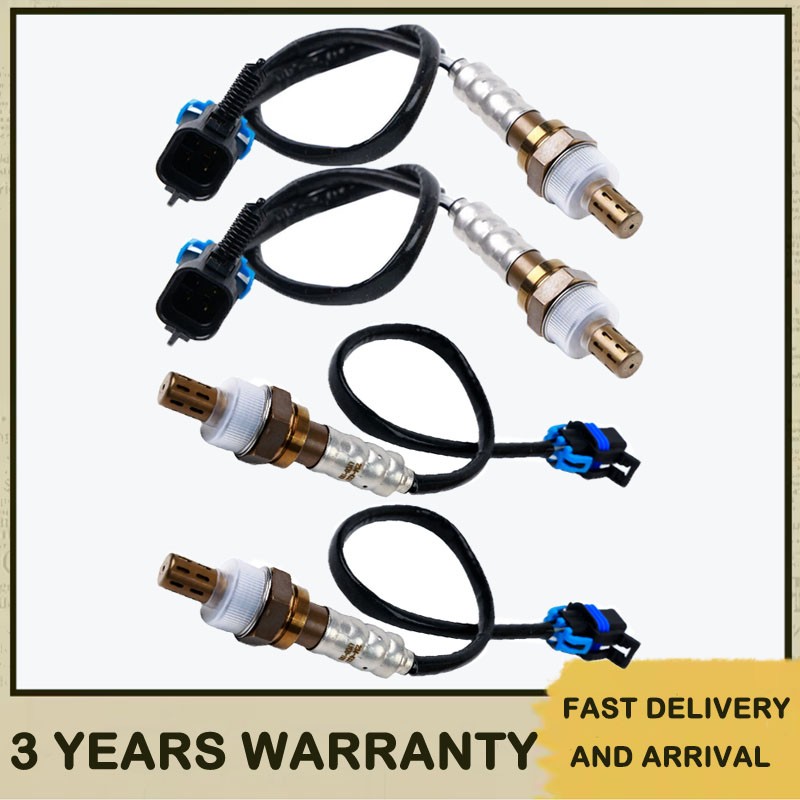 4PCS Upstream&Downstream Oxygen Sensor For Chevy Silverado GMC Sierra 4.3L 4.8L