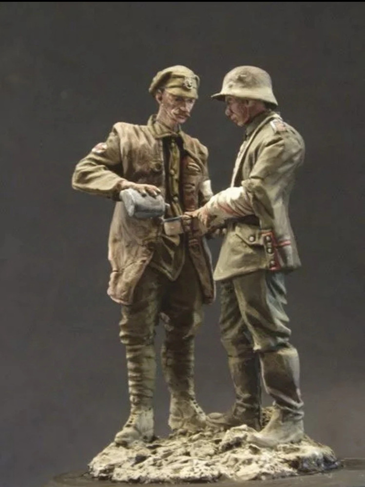1/35 Scale Resin model kit 2 Soldier History WW1 f/Courage Unpainted Unassembled