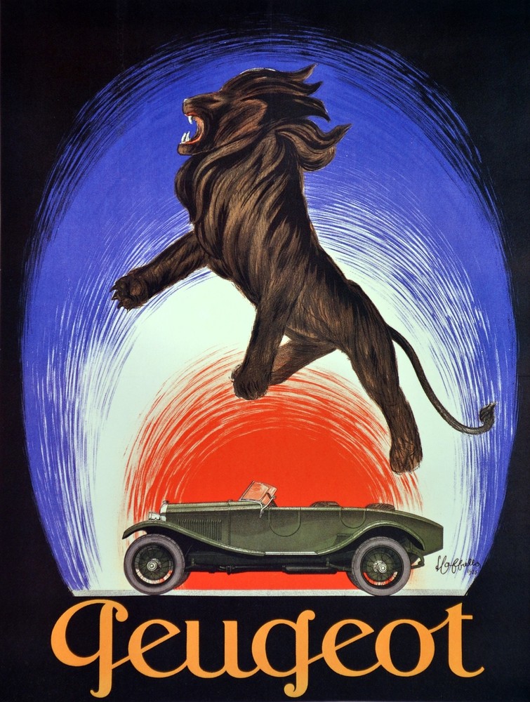 Geugeot Automobile Decorative Poster.Car shop Home Graphic Art Design. 4162