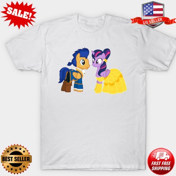 Flash Sentry and Twilight Sparkle T-Shirt My Little Pony T-Shirt S-5XL