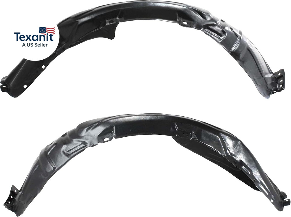 Inner Fender Liner Set for Toyota Camry 2002-2006 Front, Driver, Passenger Side