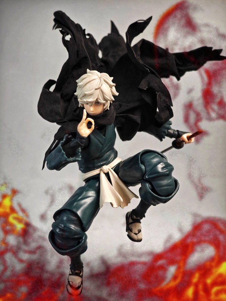 1/12 Custom Wired Battle Damage Cape Cloak For 6'' Action Figure（No Figure）