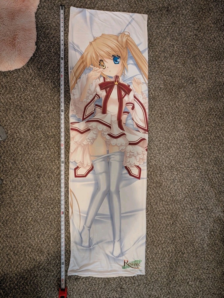 Shizuru Nakatsu Dakimakura Body Pillow Cover Case 2011 Eroge Anime Game Rewrite