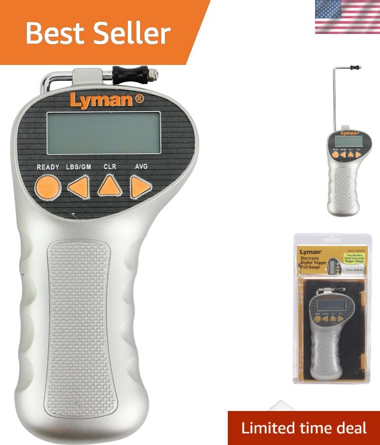 Accurate & Fast Digital Trigger Pull Gauge for All Firearms - 1/10 oz Precision-image