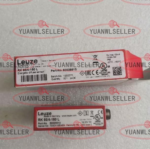 ONE New leuze RK 93/4-150 L Photoelectric sensor 50025513